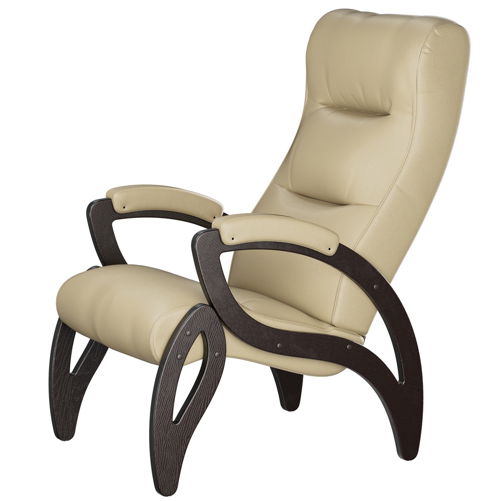 Кресло для отдыха Модель 51 Ткань EVA2, каркас венге_a